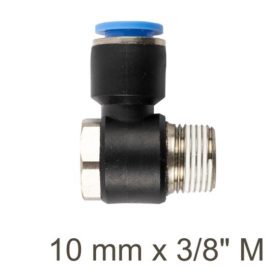 AIRCRAFT Swivel Elbow Pu 10mm X 3/8' M